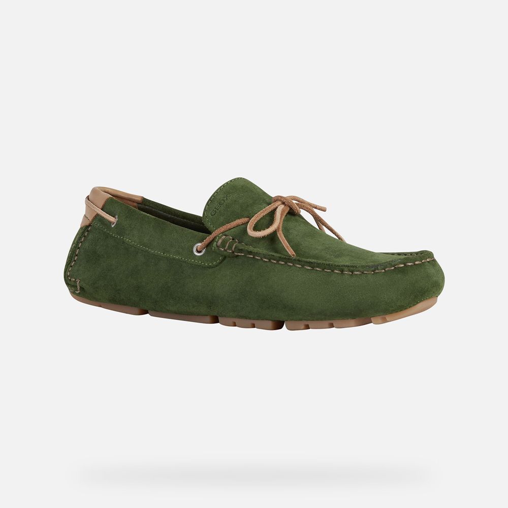 Mocassins Geox Homem Verdes - Melbourne - AJVZL3102